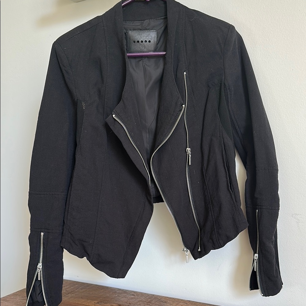BlankNYC Black Lightweight Women's Moto Jacket